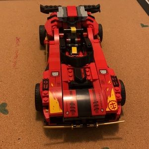 My brother would like to sell his Lego car completely built no pieces missing